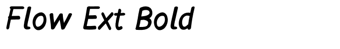 Flow Ext Bold