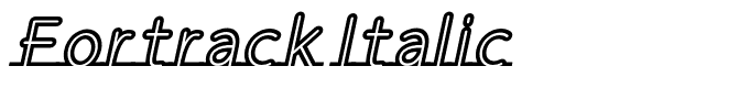 Fortrack Italic