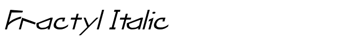 Fractyl Italic