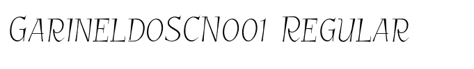 GarineldoSCNo01 Regular