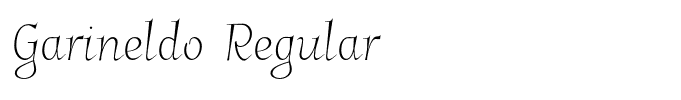 Garineldo Regular