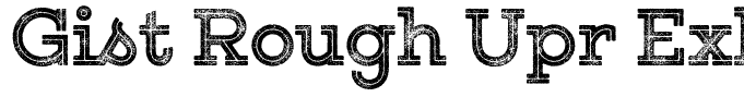 Gist Rough Upr Exbold Two Demo Regular