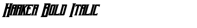 Harker Bold Italic