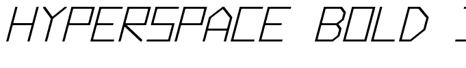 Hyperspace Bold Italic