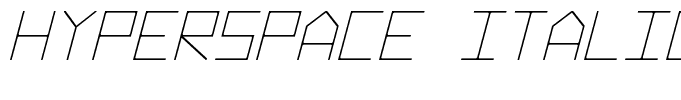 Hyperspace Italic