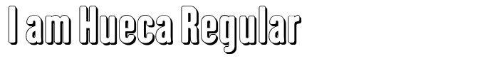 I am Hueca Regular
