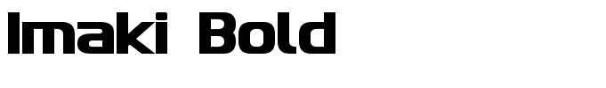 Imaki Bold