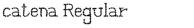 catena Regular