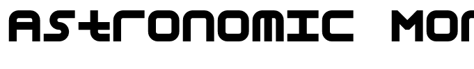 Astronomic Mono Regular