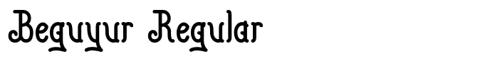Beguyur Regular