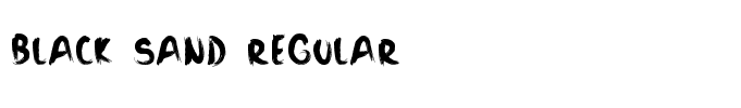 Black Sand Regular
