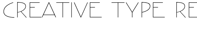 Creative Type Regular