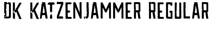 DK Katzenjammer Regular