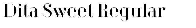 Dita Sweet Regular