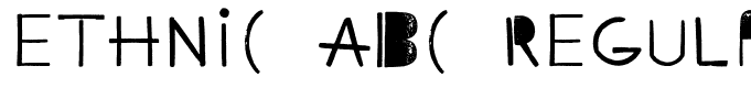 Ethnic ABC Regular