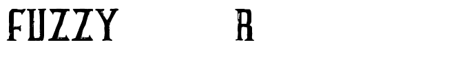 FUZZY bold Regular
