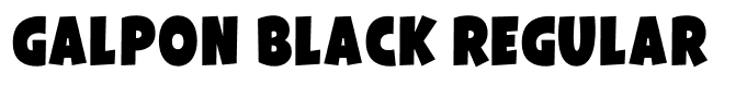 Galpon Black Regular
