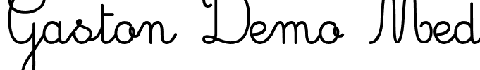 Gaston Demo Medium