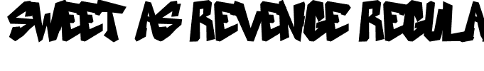 SWEET AS REVENGE Regular