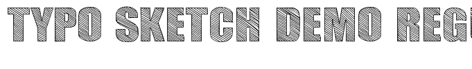 TYPO SKETCH DEMO Regular