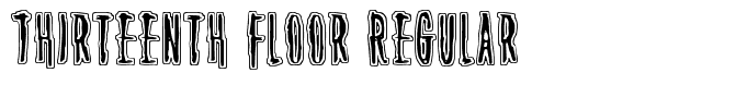 Thirteenth Floor Regular