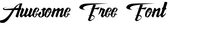 Awesome Free Font