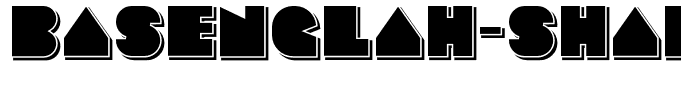 Basenglah-Shadow OTF