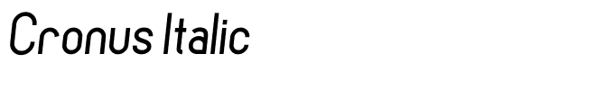 Cronus Italic