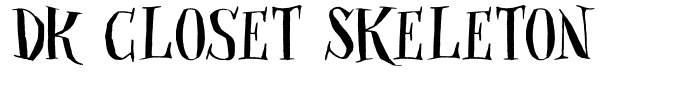 DK Closet Skeleton