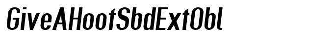 GiveAHootSbdExtObl