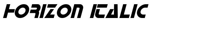 Horizon Italic