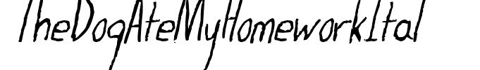 TheDogAteMyHomeworkItal
