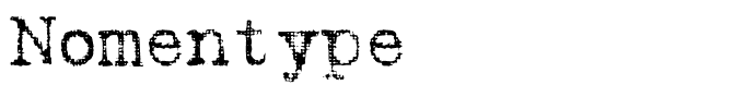 Nomentype