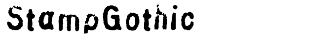 StampGothic