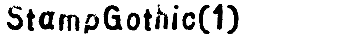 StampGothic(1)
