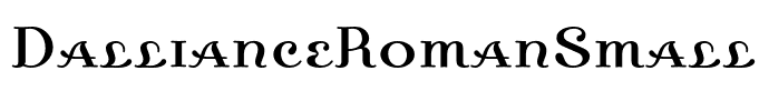 DallianceRomanSmallCaps