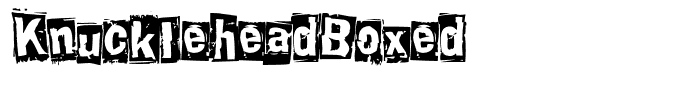 KnuckleheadBoxed