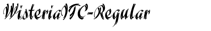 WisteriaITC-Regular