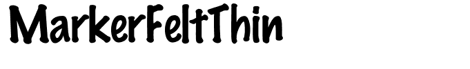 MarkerFeltThin