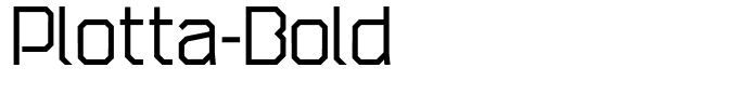 Plotta-Bold