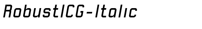 RobustICG-Italic