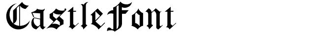 CastleFont