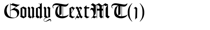 GoudyTextMT(1)