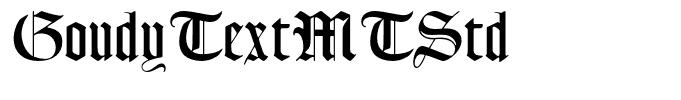 GoudyTextMTStd
