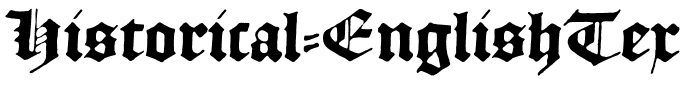 Historical-EnglishTextura