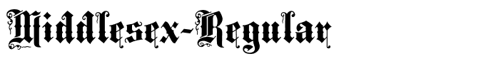 Middlesex-Regular