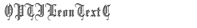 OPTILeonTextC