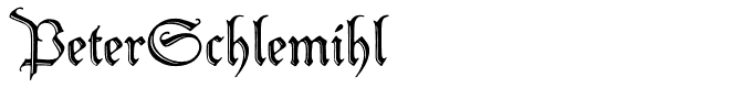 PeterSchlemihl