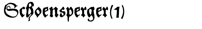 Schoensperger(1)