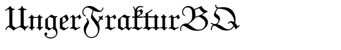 UngerFrakturBQ